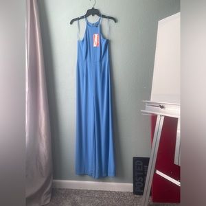 Fully lined dressy jumpsuit